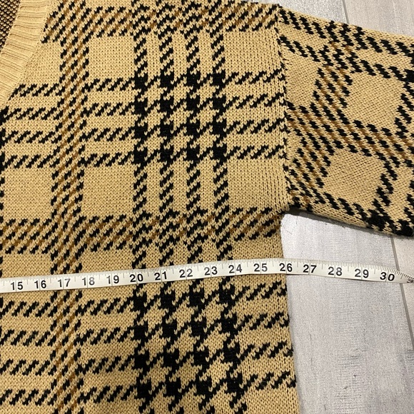 EUC Oak And Fort plaid Oversized Vnk Setrr - Picture 6 of 8